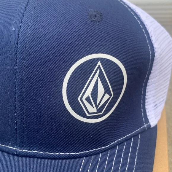 Unisex Mens and Womens Trucker Hat Cap Blue NWT One Size - Picture 3 of 10